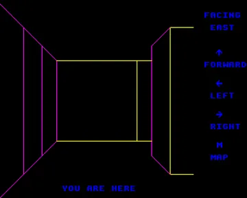 3D Maze (1982)(IJK)[h TSTH] screen shot game playing